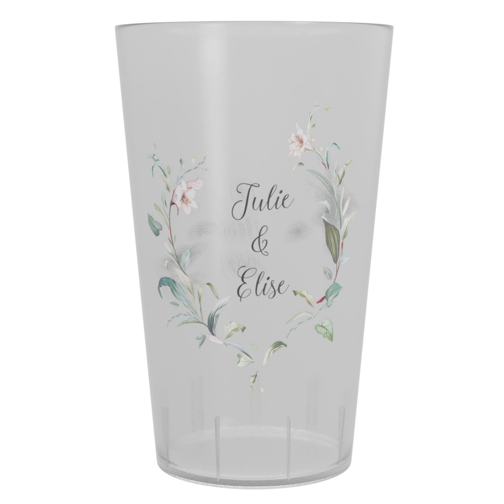 Gobelet Mariage fleur sauvage