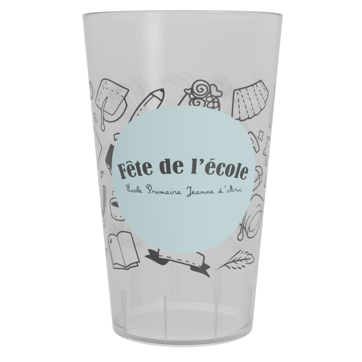 Gobelet Fête des écoles élements