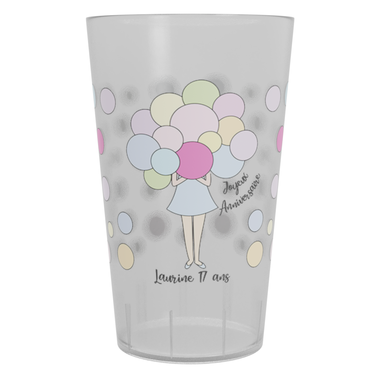 Gobelet Anniversaire Fille