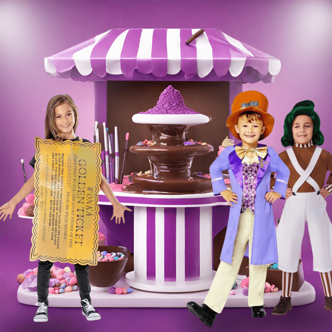 Déguisements pour un anniversaire Willy Wonka Déguisements pour un anniversaire Willy Wonka
