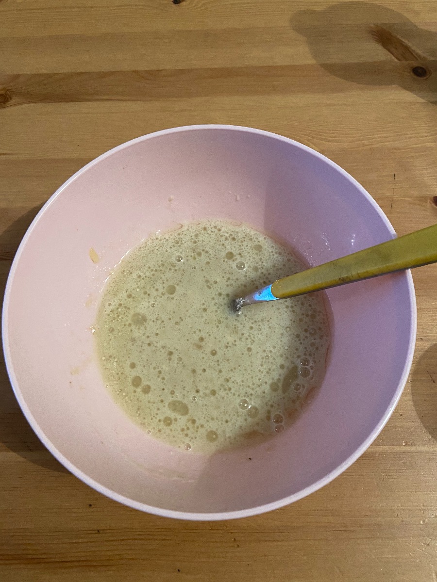 Préparation du gateau