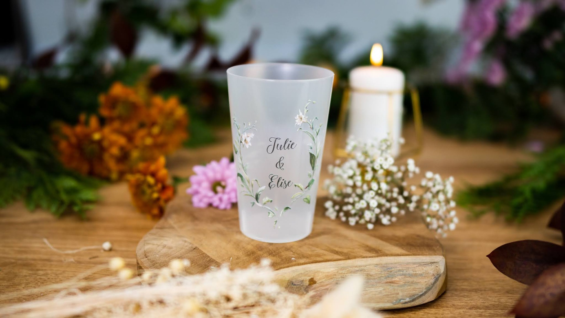 Gobelets Personnalisés Mariage