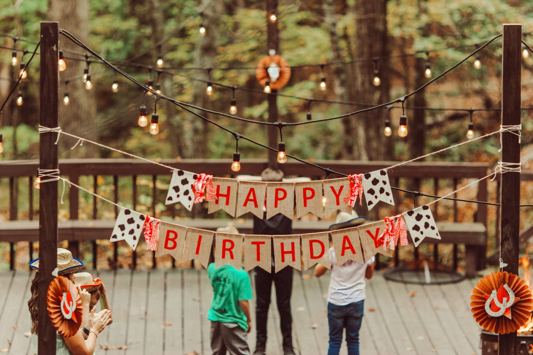 Un anniversaire en plein air Un anniversaire en plein air