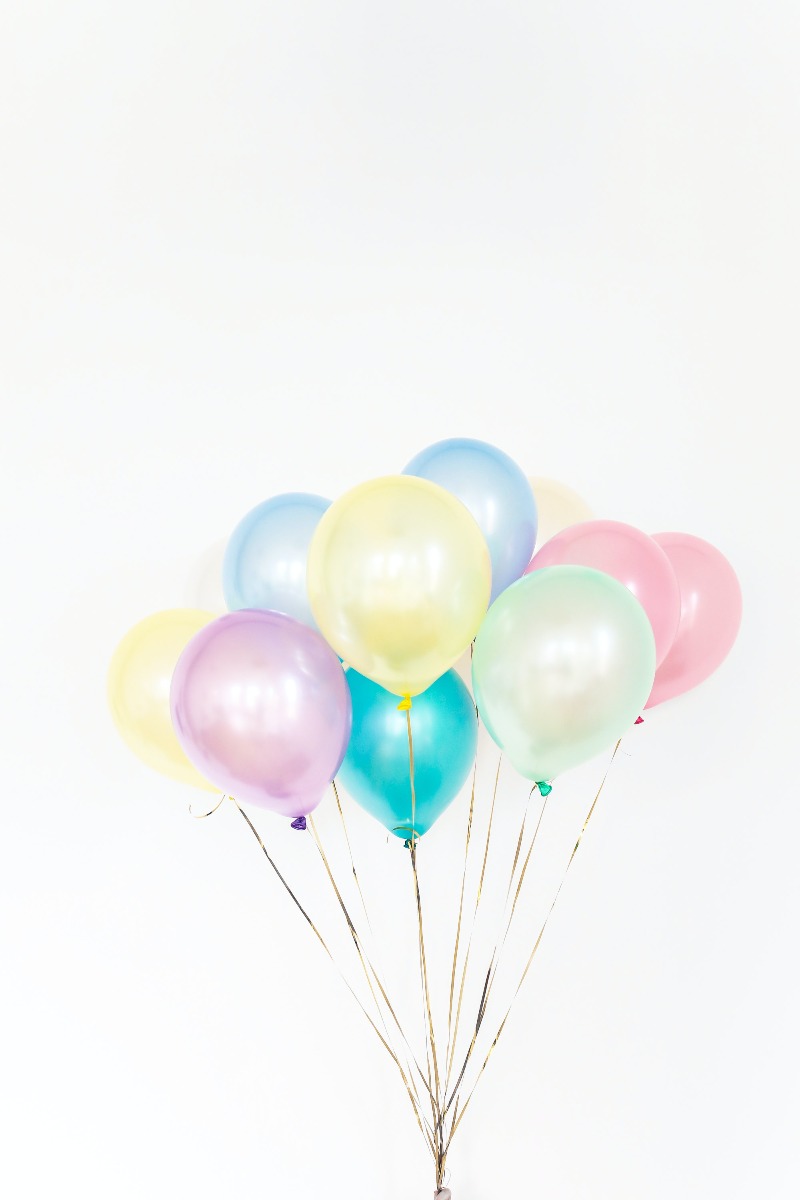 Des ballons colorés Des ballons colorés