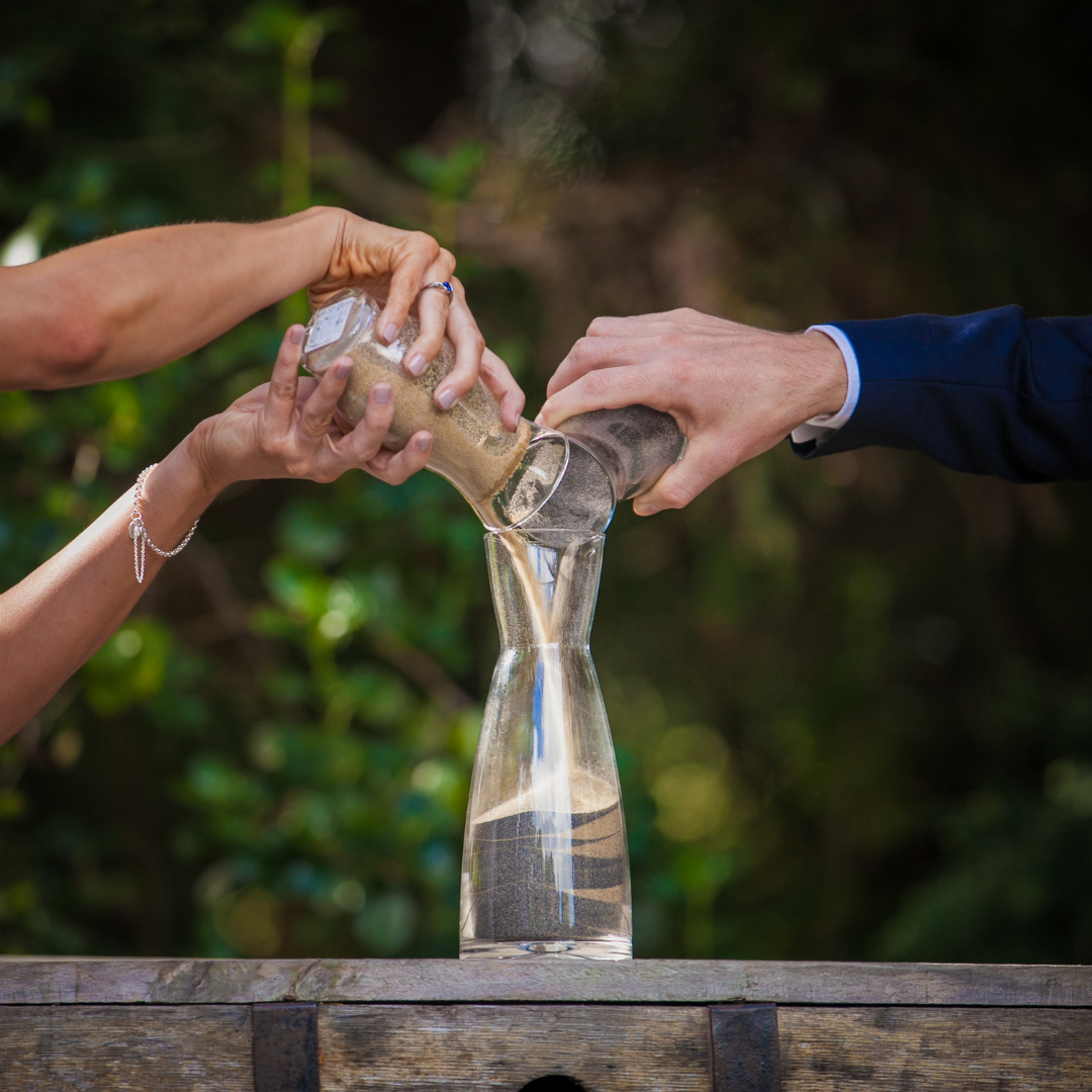 rituel symbolique du sable mariage laïque