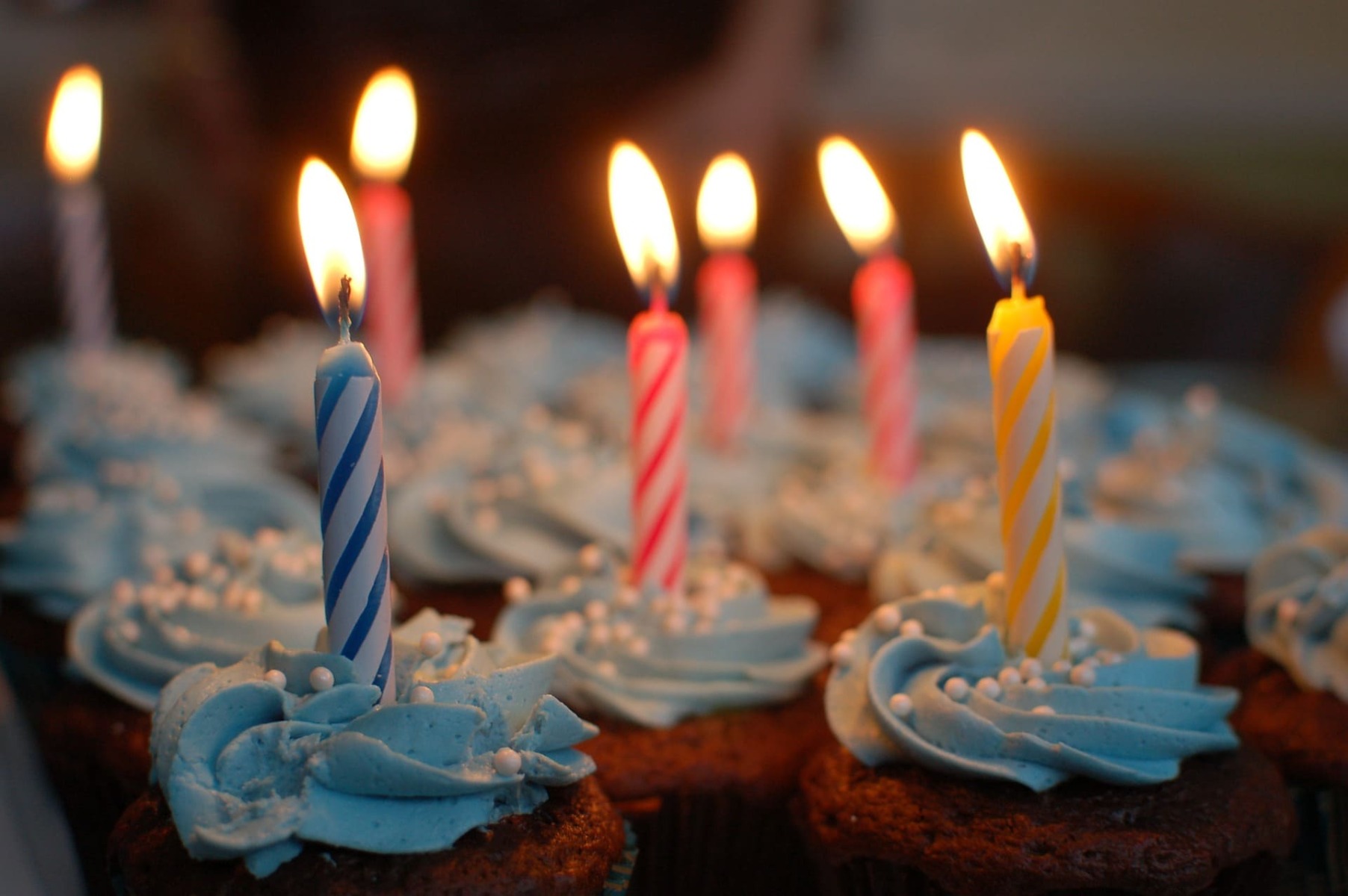Bougies d'anniversaire