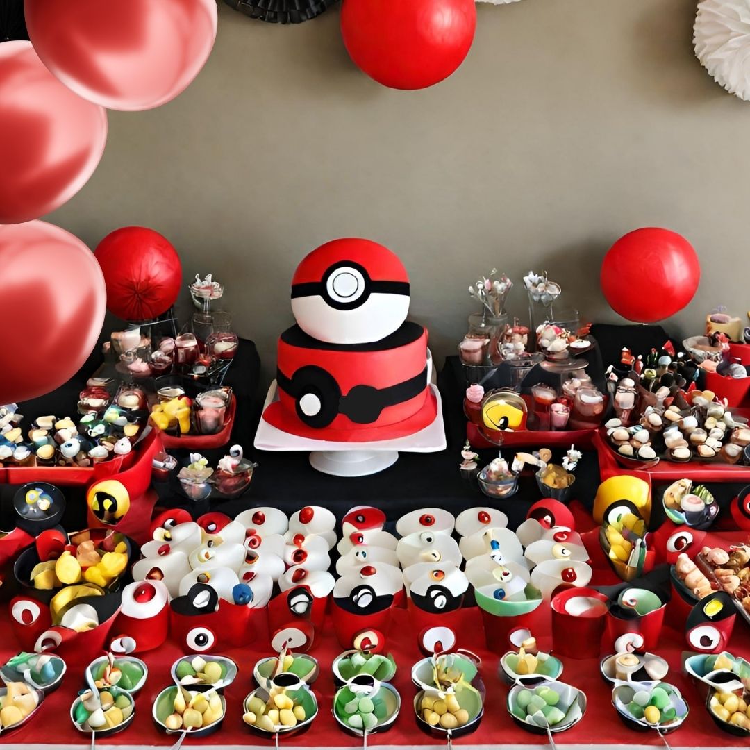 déco de table pour un anniversaire pokemon déco de table pour un anniversaire pokemon