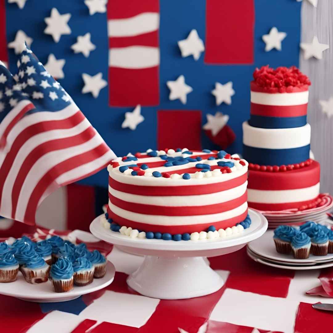 gâteau d’anniversaire USA gâteau d’anniversaire USA