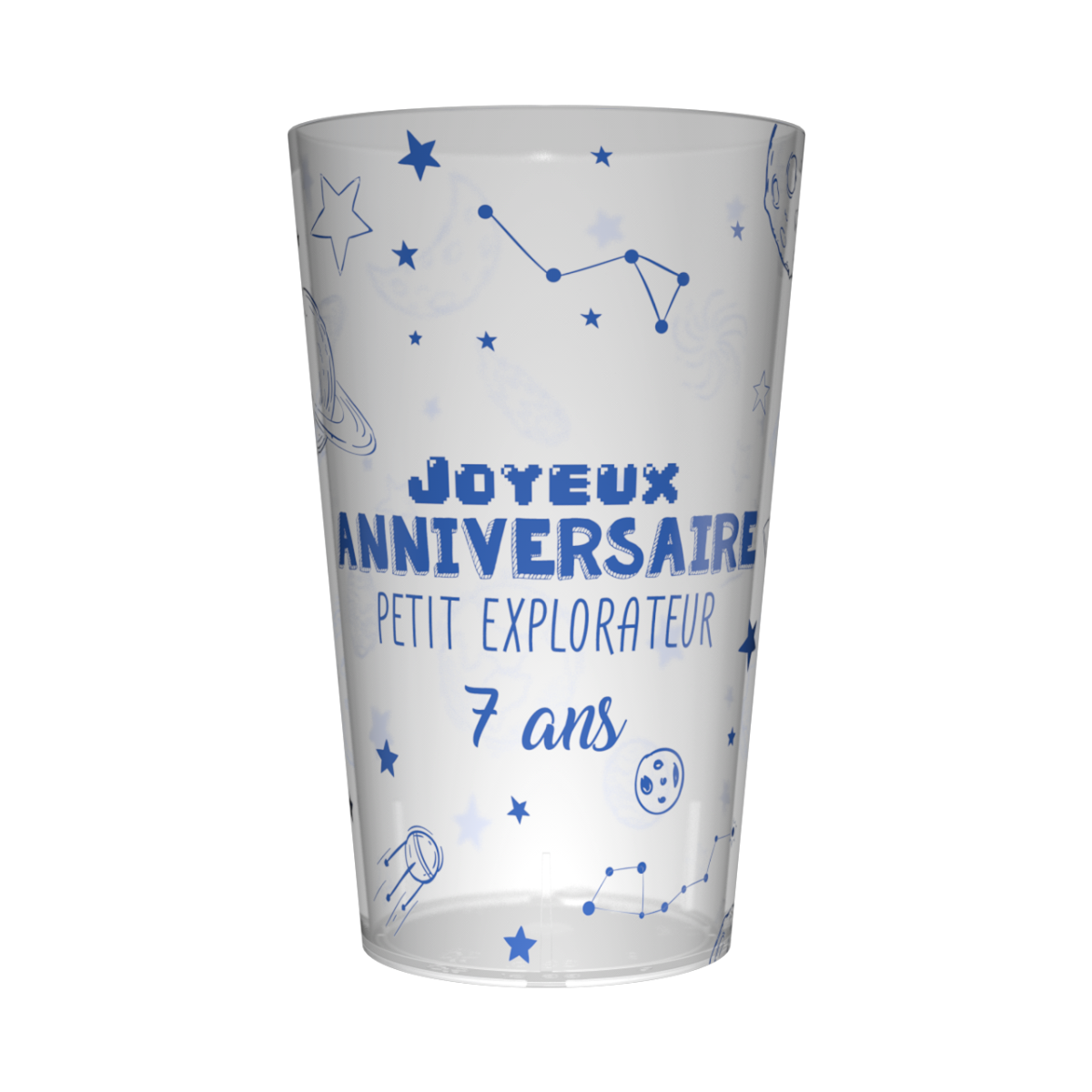 Gobelet personnalisé Anniversaire Ciel