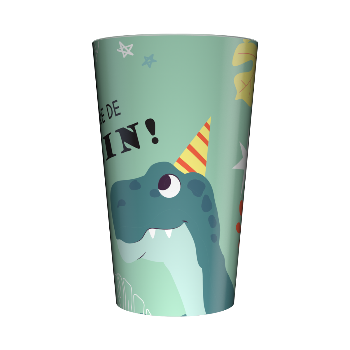 Gobelet personnalisé Anniversaire Dino