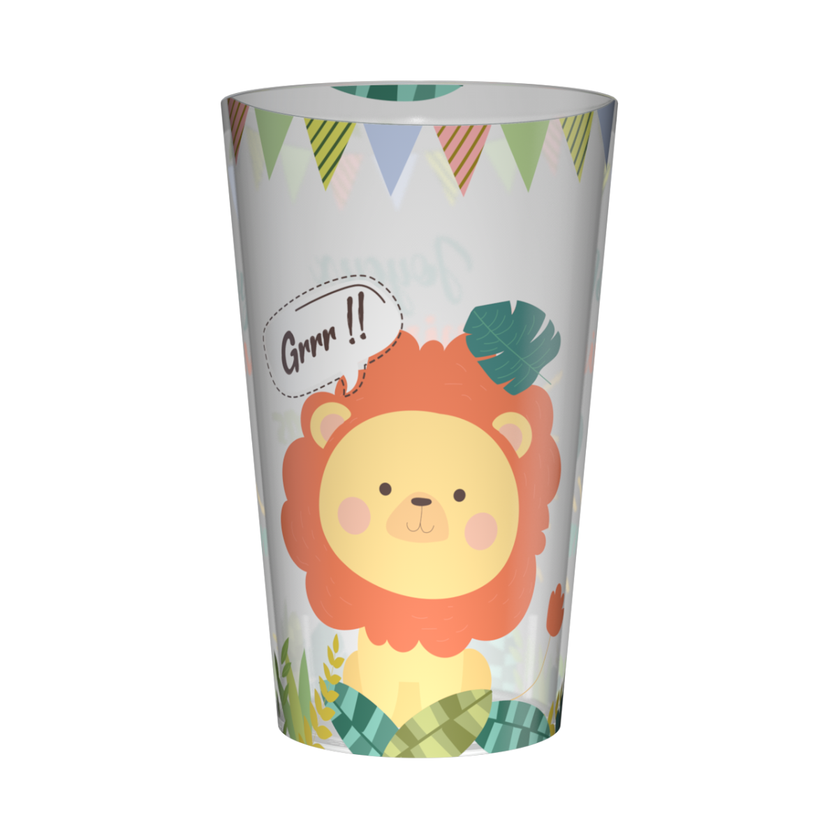 Gobelet personnalisé Anniversaire Lion