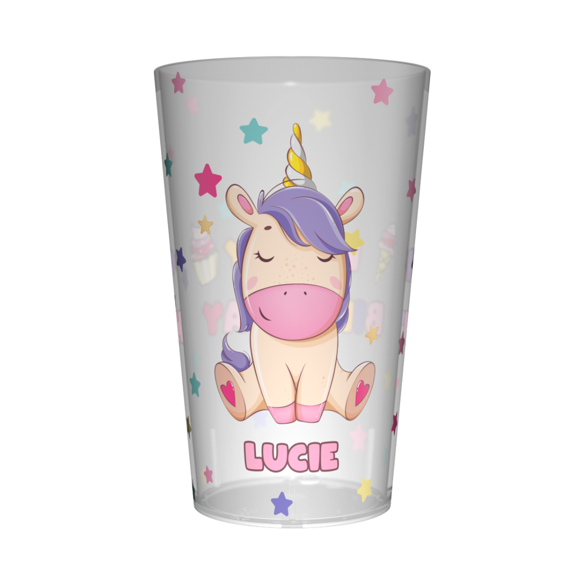 Gobelet personnalisé Anniversaire Licorne Friandises