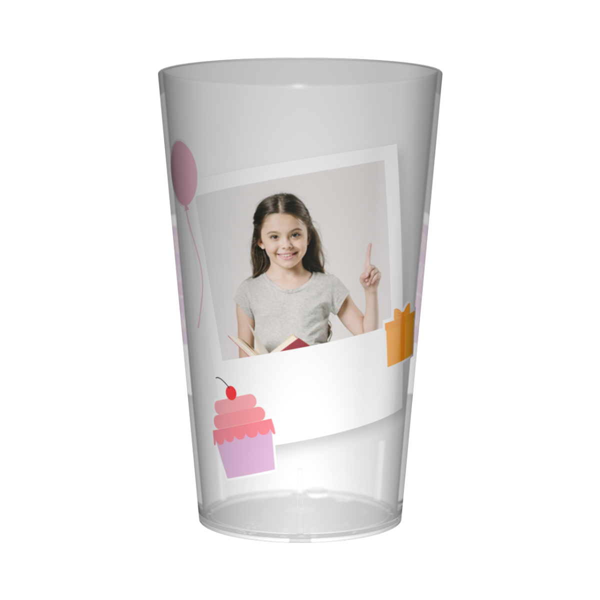 Gobelet personnalisé Anniversaire Photo Vintage