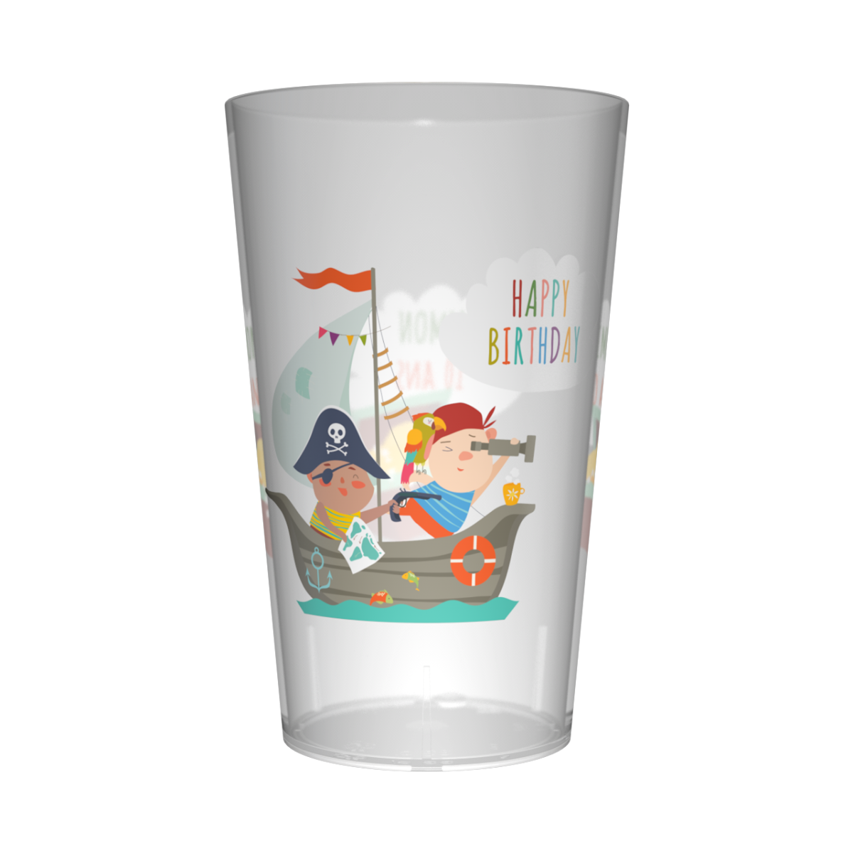 Gobelet personnalisé Anniversaire Pirate