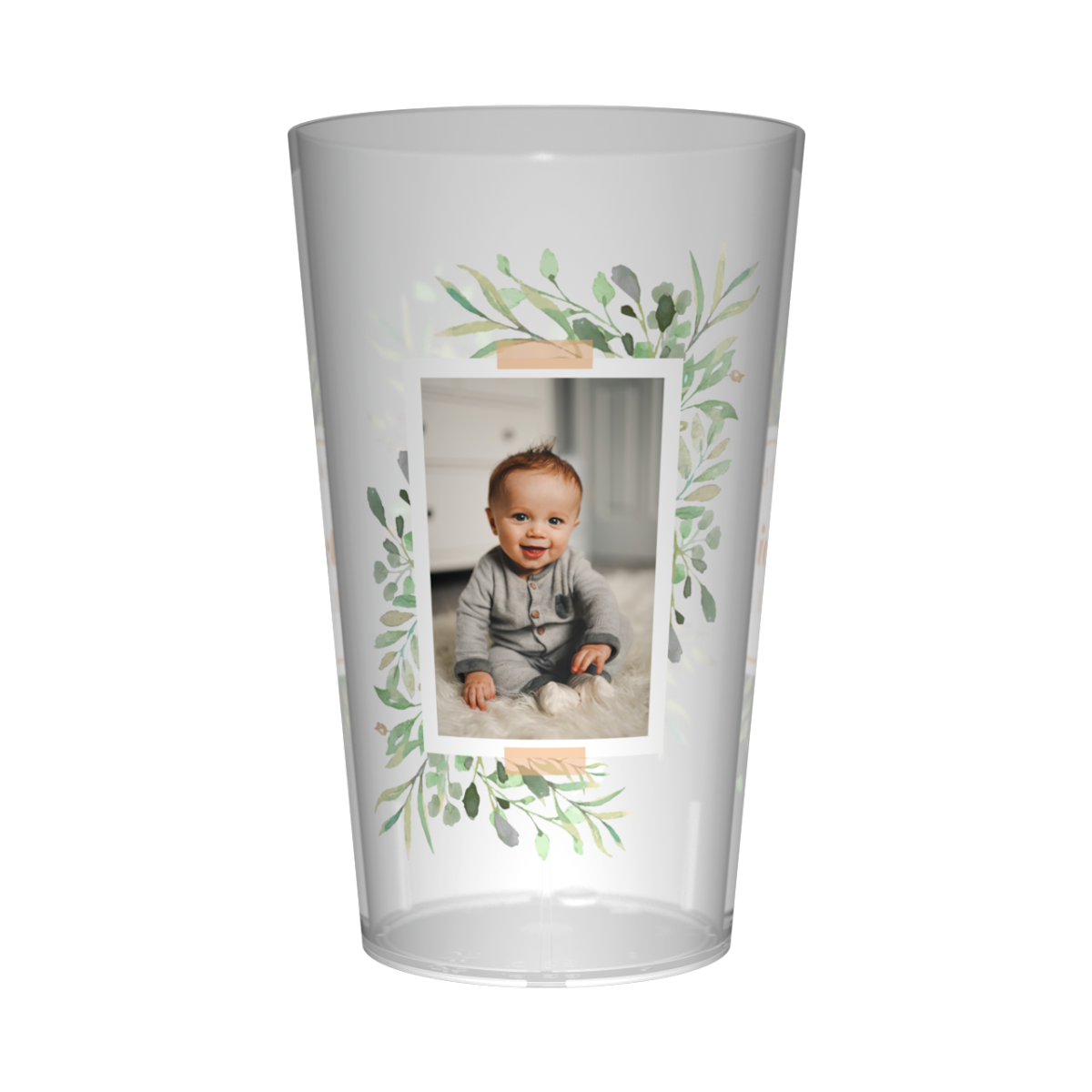 Gobelet personnalisé Baptême Image Champêtre