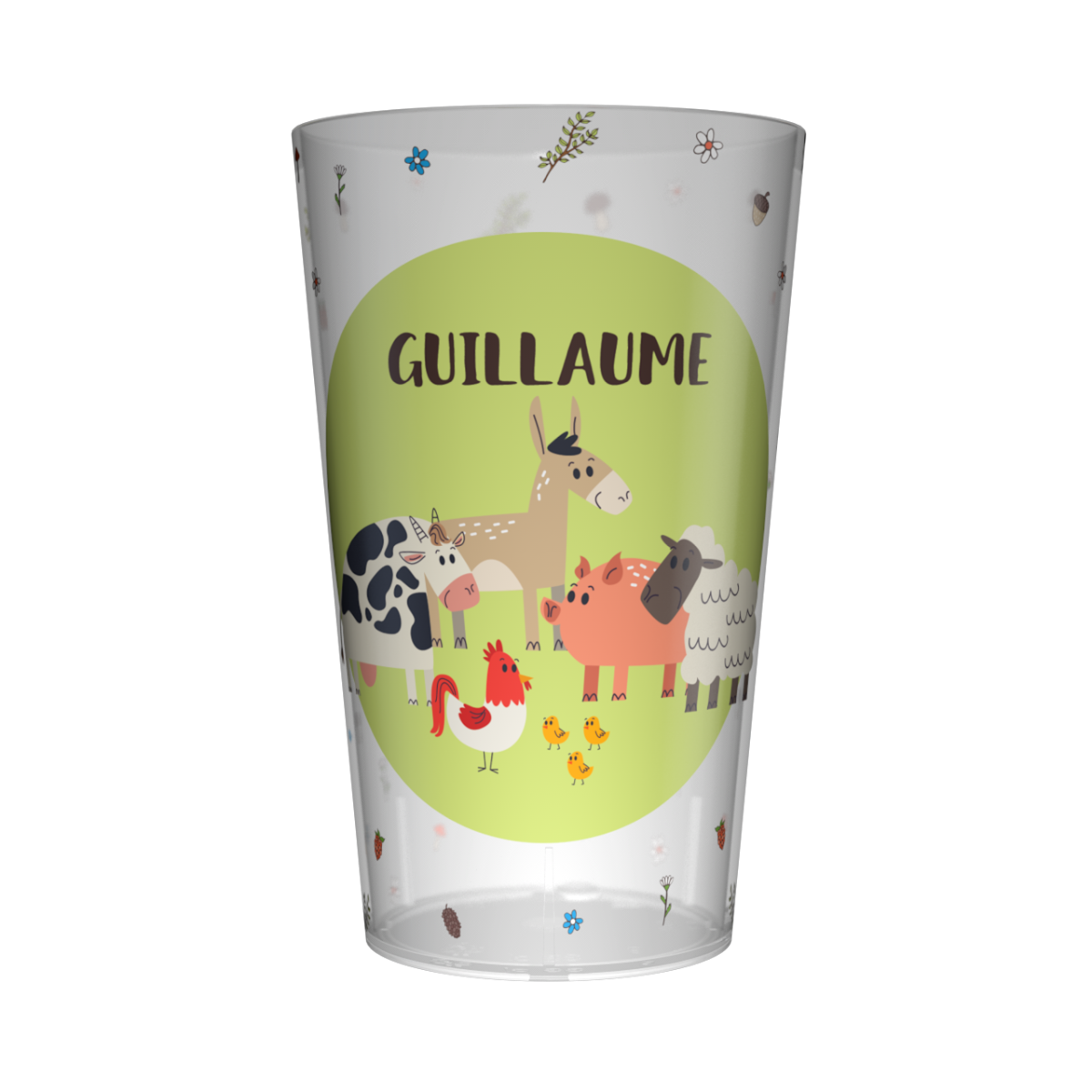 Gobelet personnalisé Enfant Ferme
