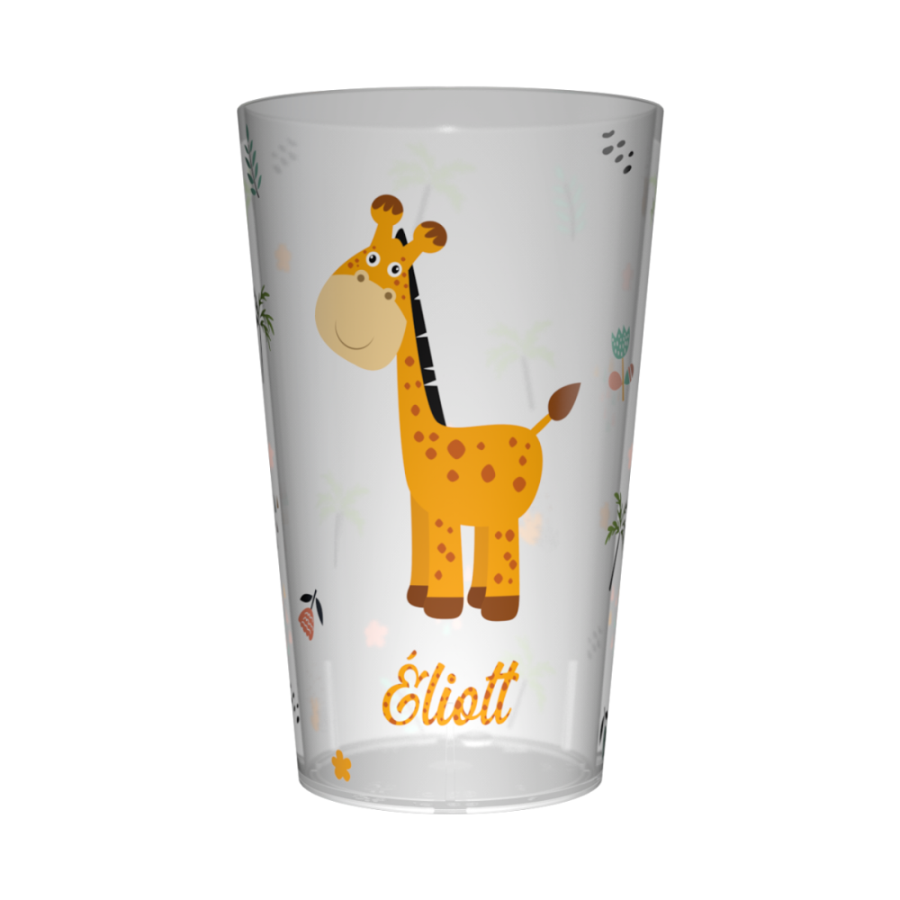 Gobelet personnalisé Enfant Girafe