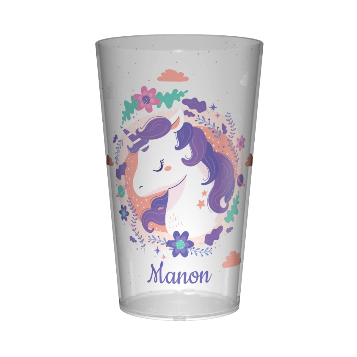Gobelet personnalisé Enfant Licorne