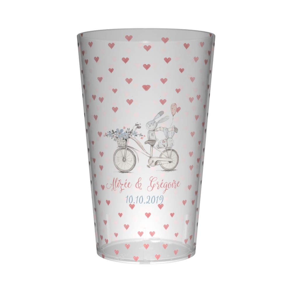 Gobelet personnalisé Mariage Amour