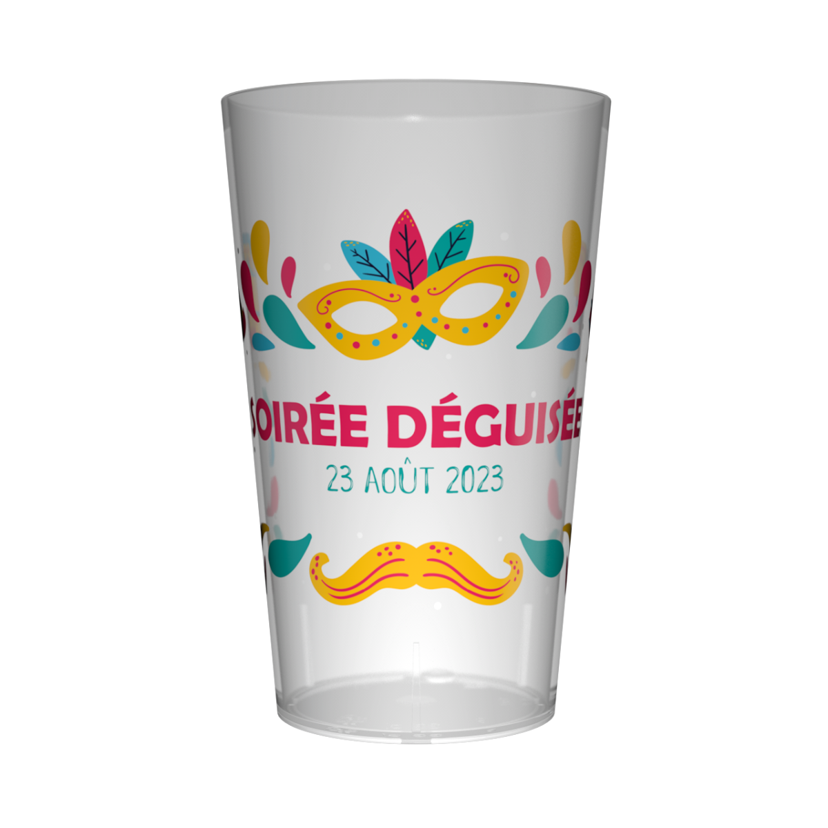 Gobelet personnalisé Soirée Costume