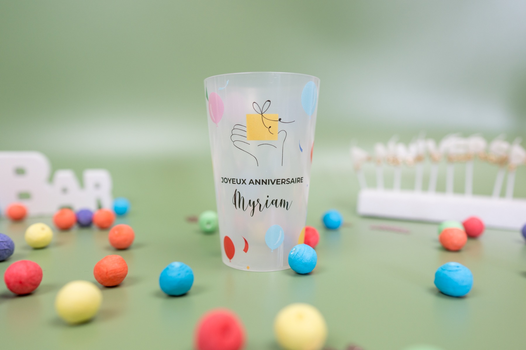 Gobelets Personnalisés Anniversaire