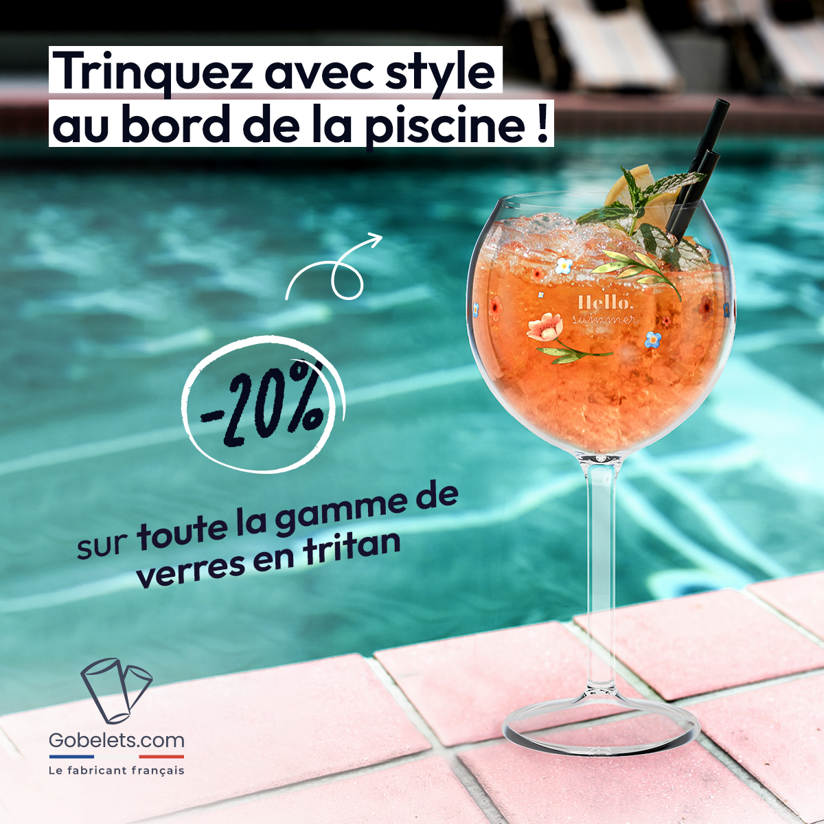 lancement des verres incassables personnalisés lancement des verres incassables personnalisés