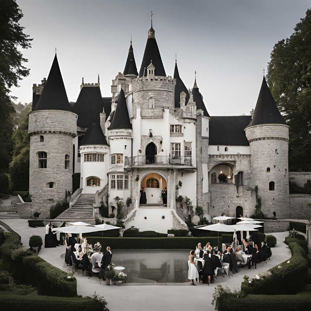 lieu de réception ideal pour un mariage noir et blanc lieu de réception ideal pour un mariage noir et blanc