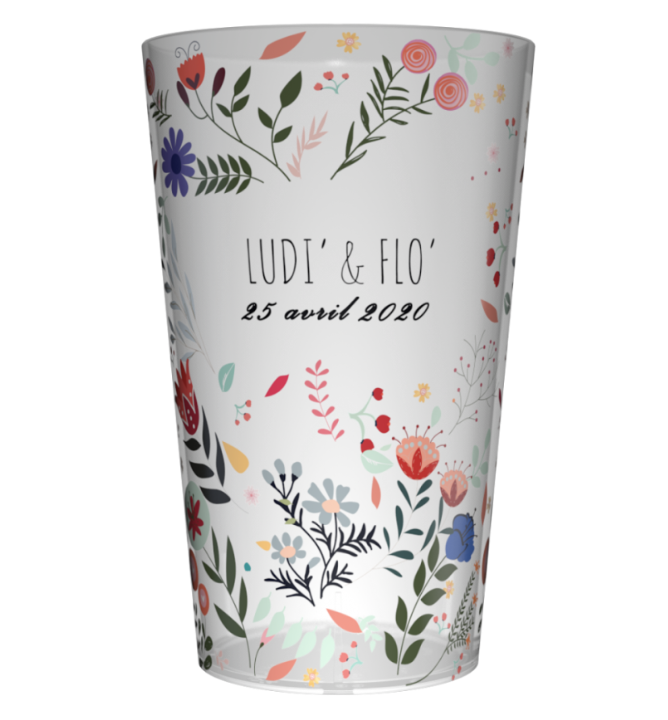 gobelet personnalisé mariage hippie gobelet personnalisé mariage hippie
