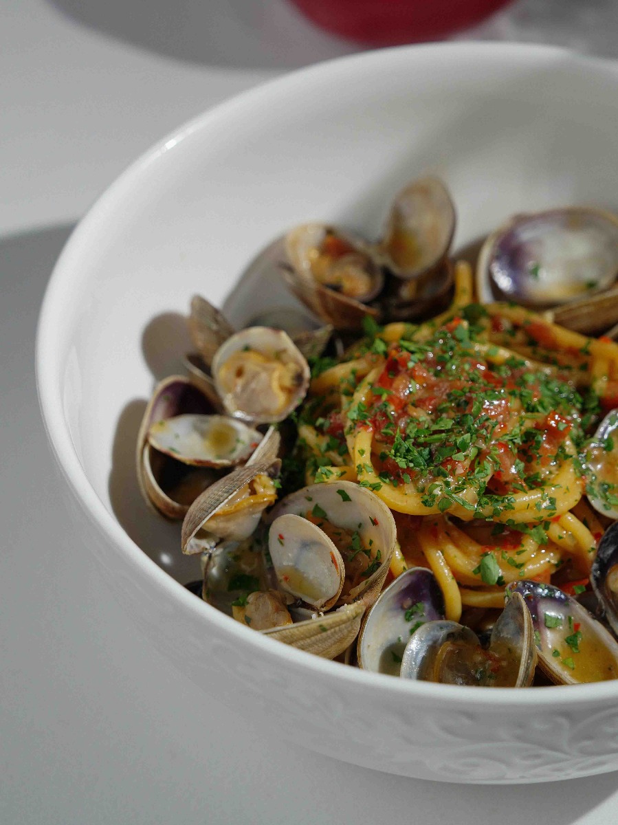 linguine vongole pour un mariage thème italie linguine vongole pour un mariage thème italie