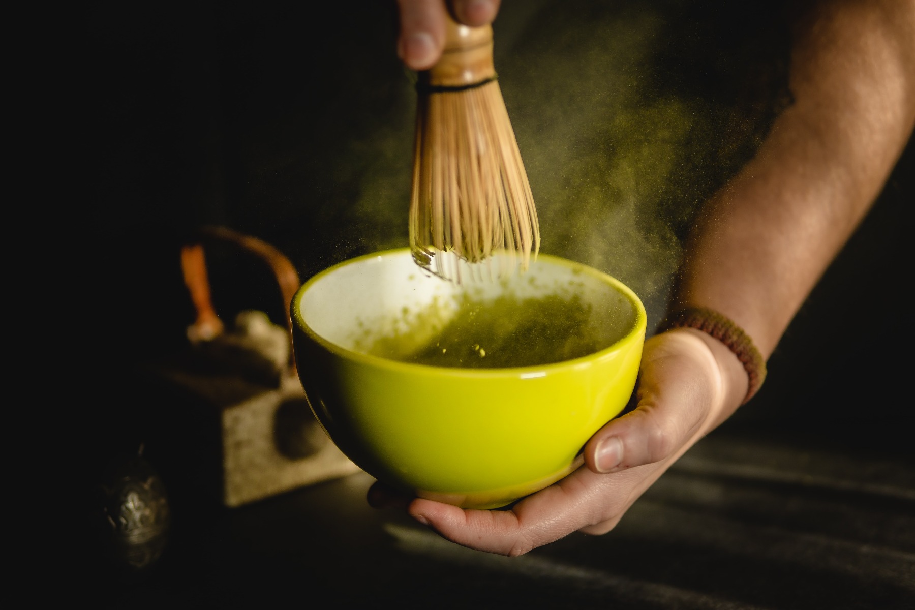 Préparation d'un Matcha Préparation d'un Matcha