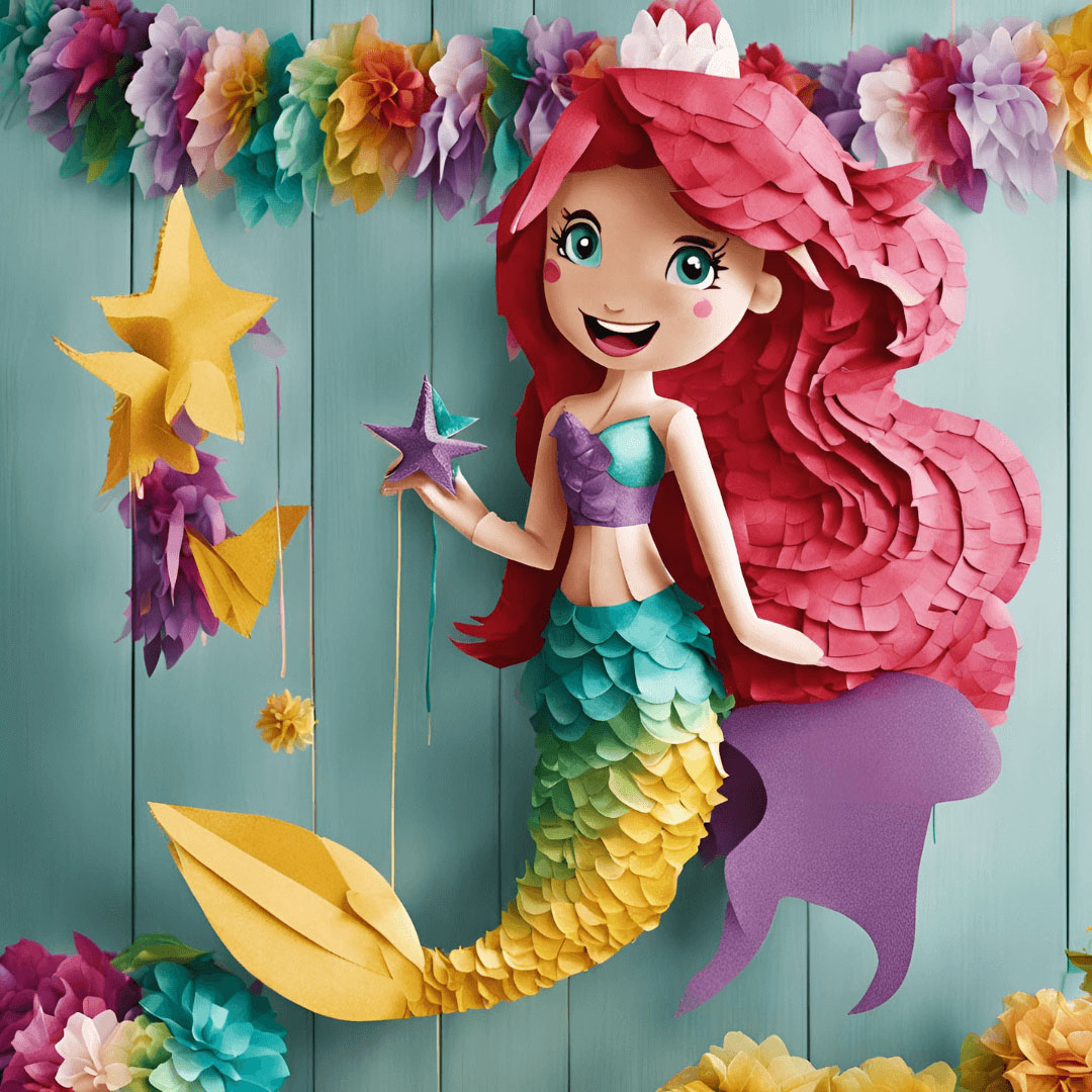 pinata pour un anniversaire ariel la petite sirène pinata pour un anniversaire ariel la petite sirène