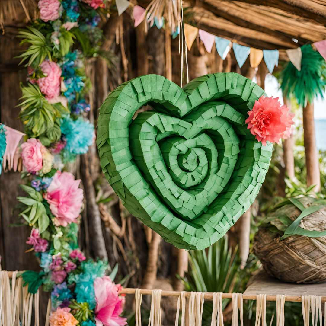 pinata coeur de Te Fiti pour un anniversaire Vaiana pinata coeur de Te Fiti pour un anniversaire Vaiana