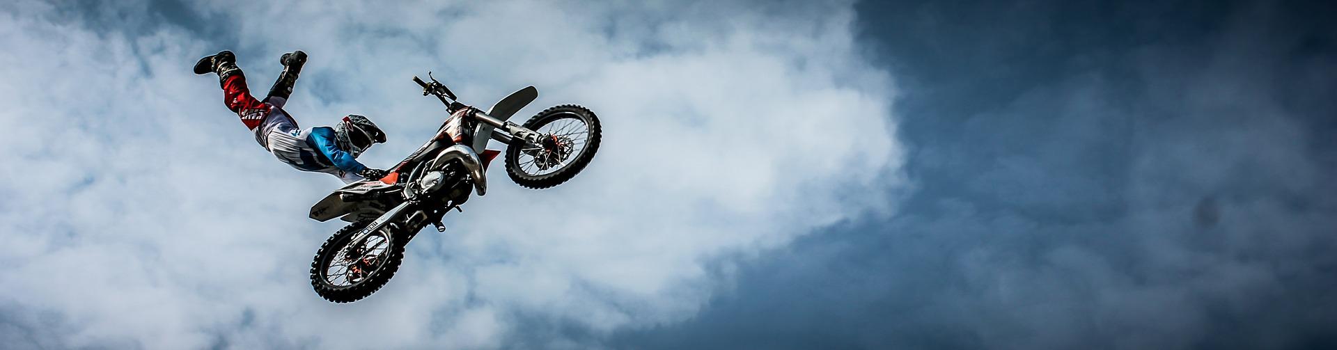 Figure en moto cross