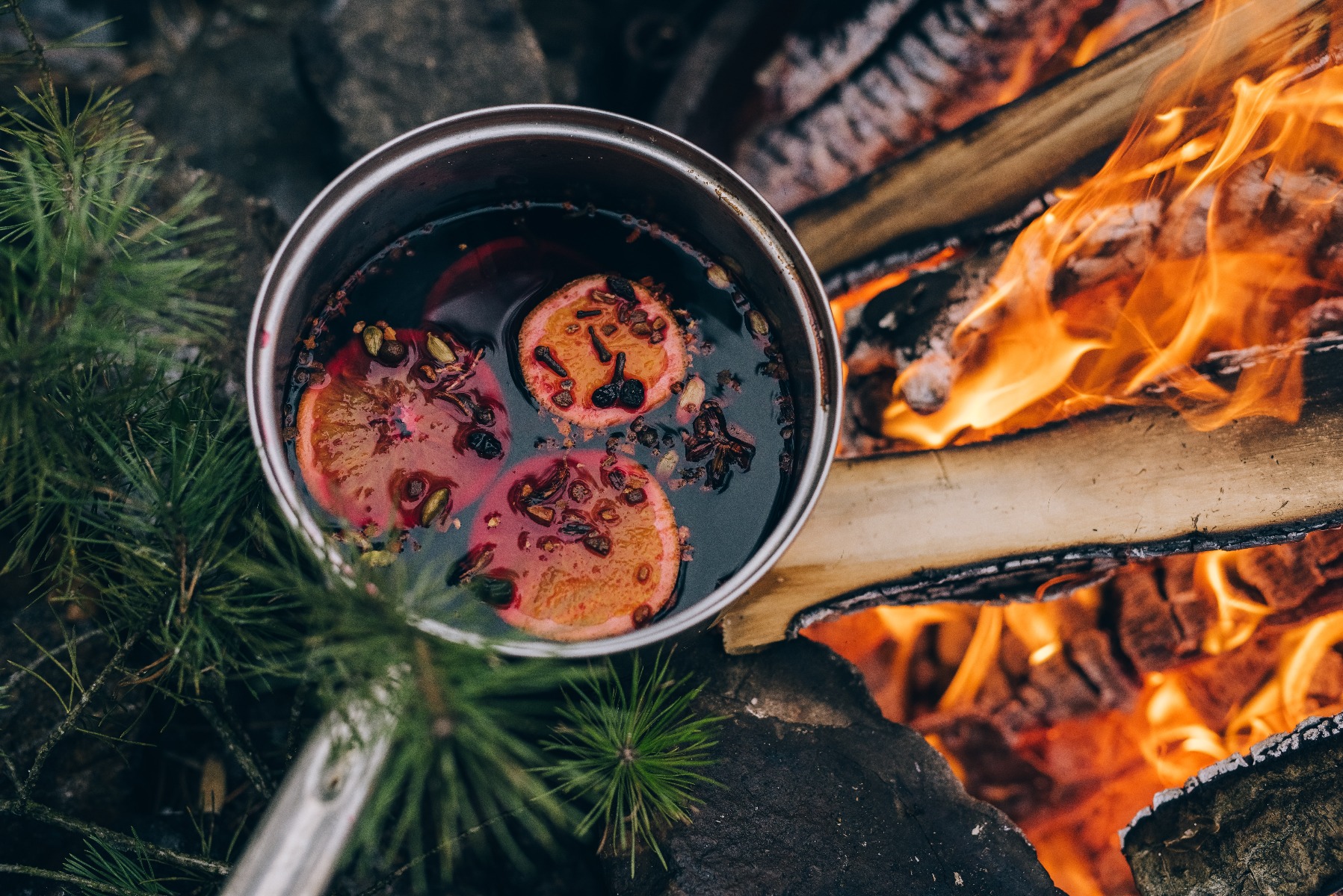 Vin chaud pour les fêtes hivernales