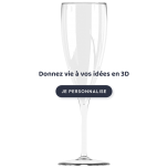 flûte à champagne personnalisé tritan