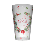 Gobelet personnalisé Noël Décoration & Houx