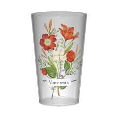 Gobelet personnalisé Tendance Bouquet
