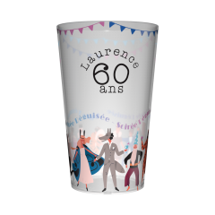 gobelet personnalisé anniversaire bulles