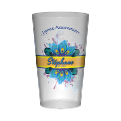 Gobelet personnalisé anniversaire Bougies