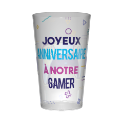Gobelet personnalisé anniversaire Jeux Vidéos 