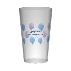 Gobelet personnalisé anniversaire Éléphant & Cadeau