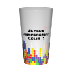 Gobelet personnalisé anniversaire Jeu Puzzle