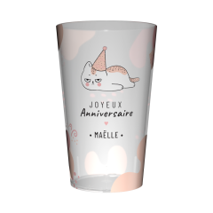 Gobelet personnalisé anniversaire Jeux