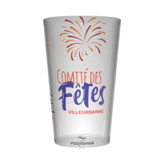 Gobelet personnalisé Comité des Fêtes Feux d'Artifice
