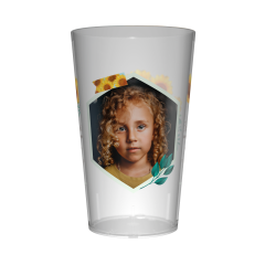 Gobelet personnalisé Communion Photo & Tournesols