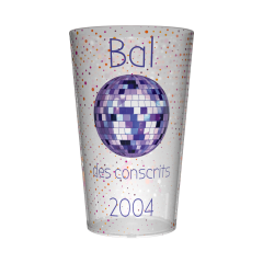 Gobelet personnalisé Conscrit Disco