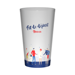 Gobelet personnalisé Entreprise Pot de départ