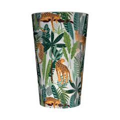 Gobelet personnalisé Déco Jungle & Léopard