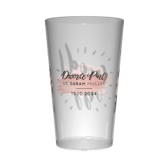 Gobelet personnalisé Divorce Party Good bye