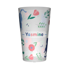 Gobelet Enfant Floral & Chat